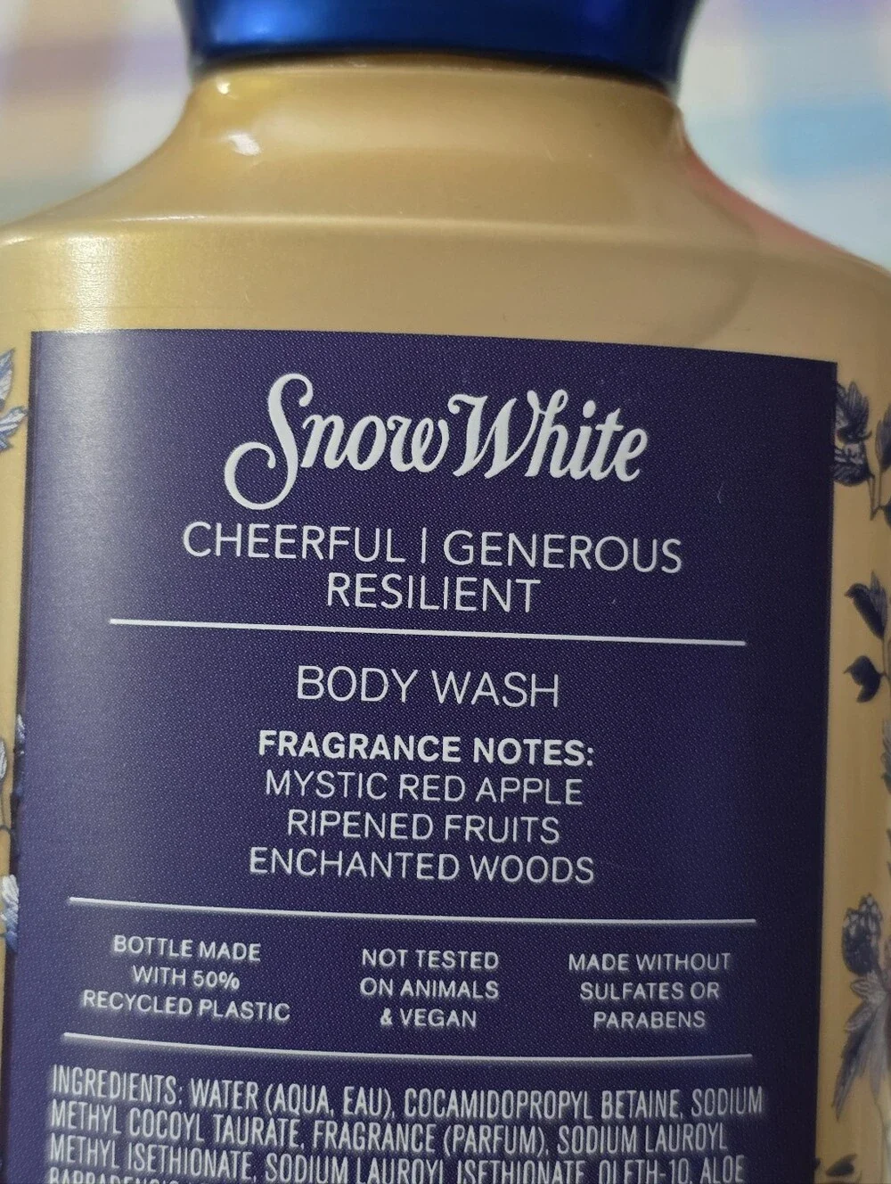 Bath & Body Works Disney Princess Snow White Body Wash 10oz NEW RARE